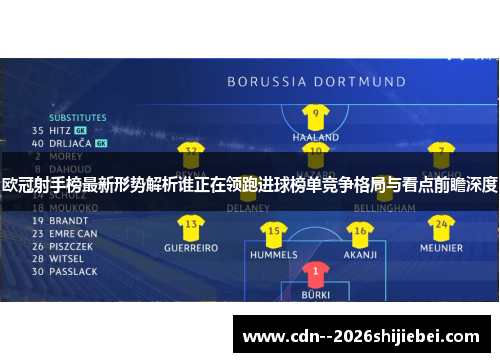 欧冠射手榜最新形势解析谁正在领跑进球榜单竞争格局与看点前瞻深度