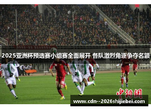 2025亚洲杯预选赛小组赛全面展开 各队激烈角逐争夺名额